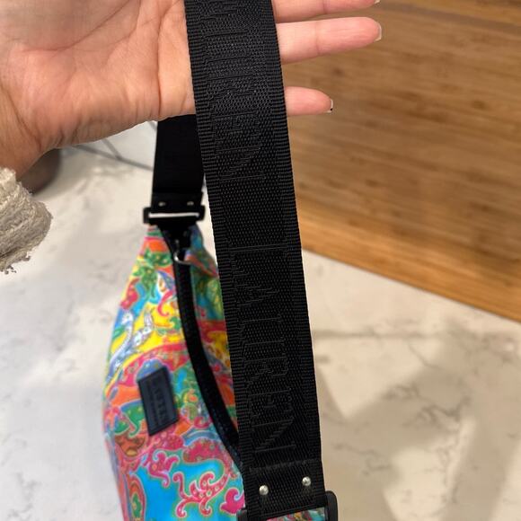 Lauren Ralph Lauren Bag Paisley Hobo Shoulder Bright Boho Colorful Y2K it girl - Picture 9 of 12